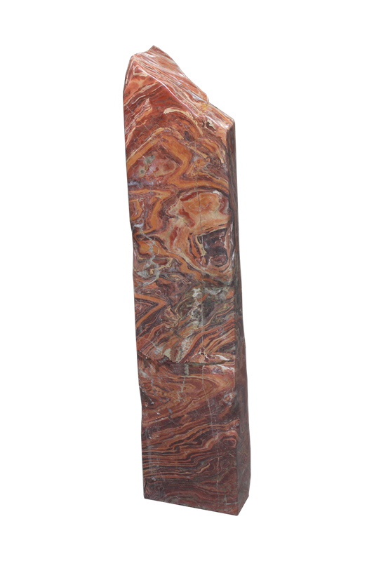Red Jaspis Monolithen poliert Nr.2 212 kg