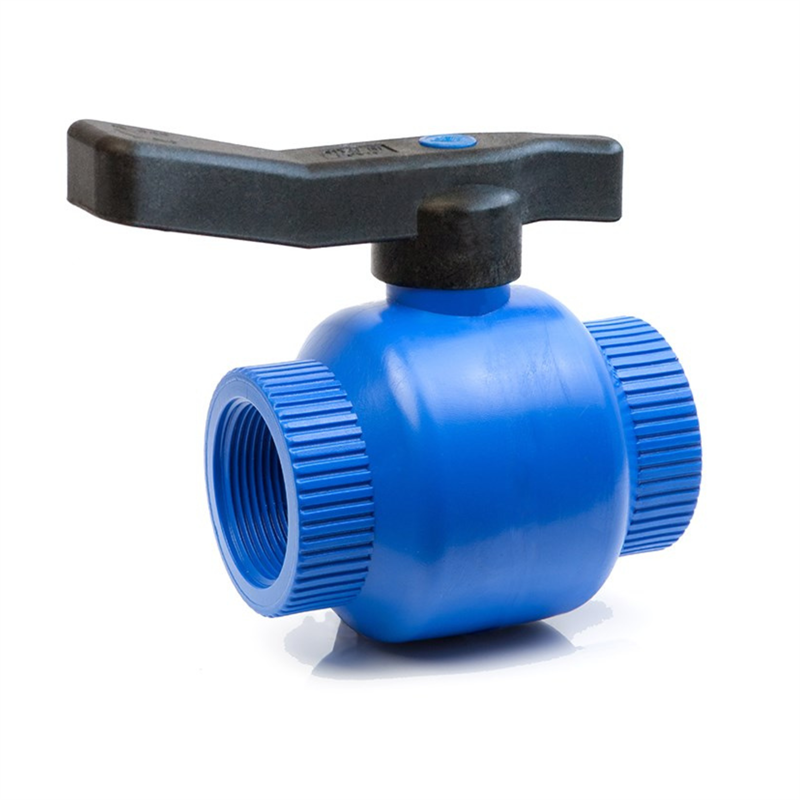 Kugelventil aus PP Typ ICE mit Chromkugel, 1z IG - 1z IG Kugelventil aus PP Typ ICE mit Chromkugel, 1z IG - 1z IG