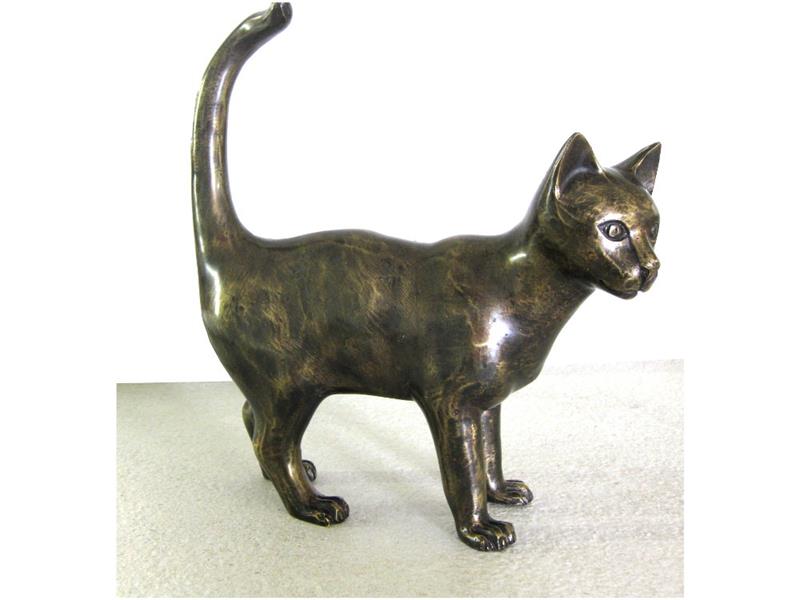 Bronze-Katze, stehend Bronze-Katze, stehend