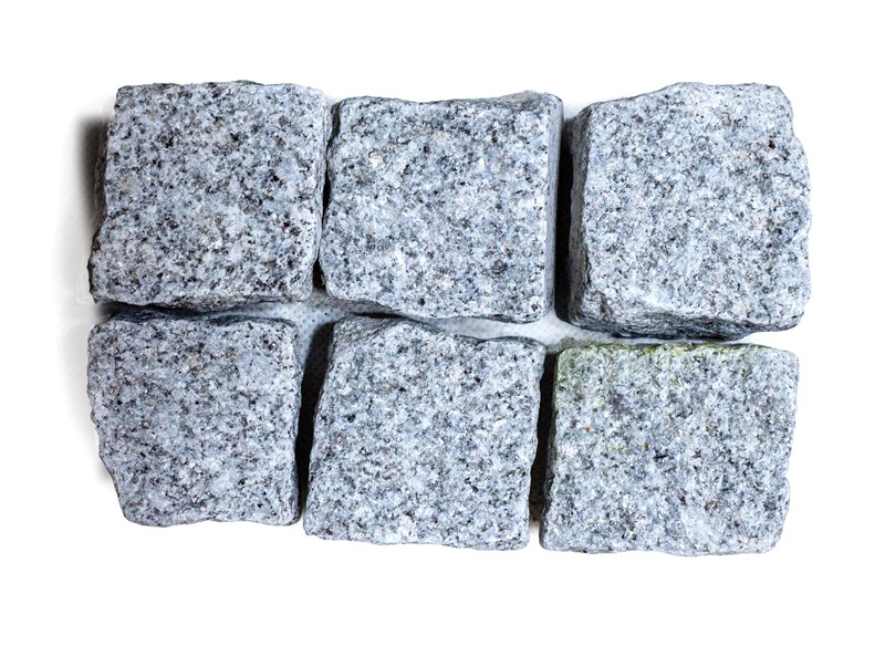 Pflasterwürfel aus Granit PORTO, ca. 15/17, hellgrau, in Big Bag inkl. Verfüllung Pflasterwürfel aus Granit PORTO, ca. 15/17, hellgrau, in Big Bag inkl. Verfüllung