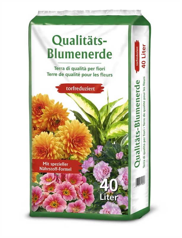 Qualitäts Blumenerde torffrei
