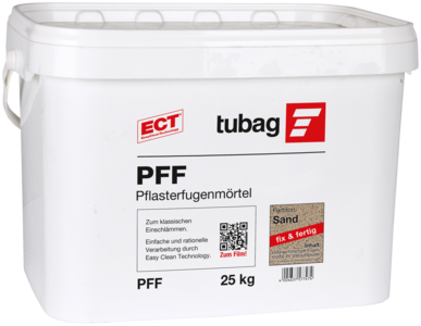 Tubag PFF sand 25 kg Pflasterfugenmörtel, 1 - K Mörtel