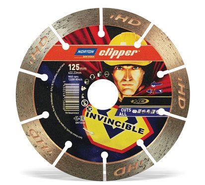 Norton Clipper Diamant-Trennscheibe ALL CUTS 125 mm Norton Clipper Diamant-Trennscheibe ALL CUTS 125 mm