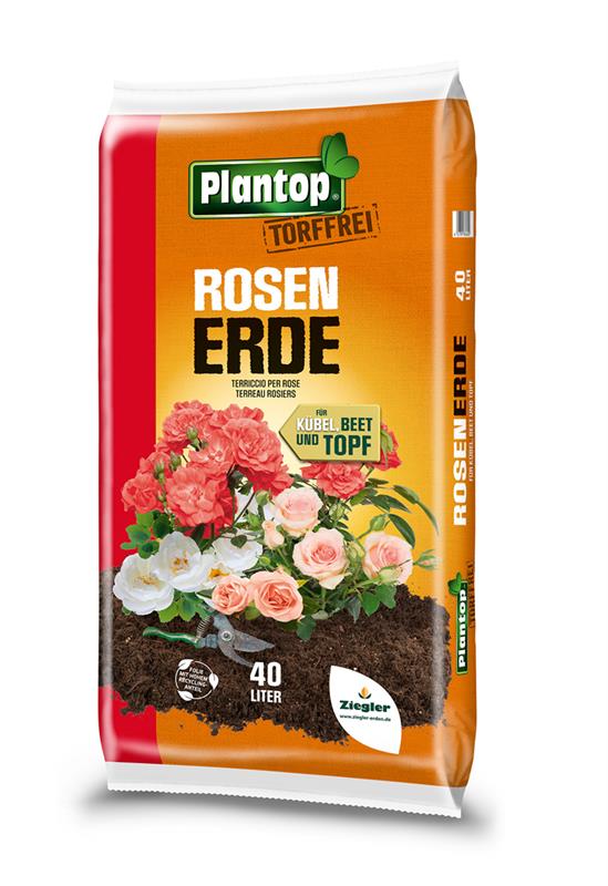PLANTOP TORFFREI Rosenerde 40l