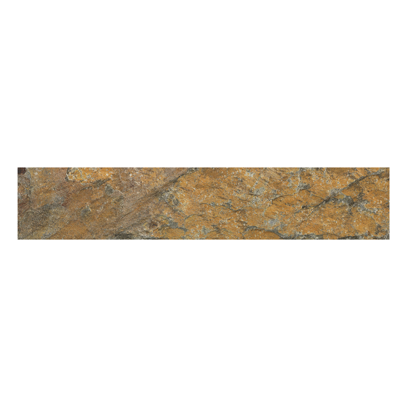 Keramik Paneele zur Wandverkleidung MINERAL AMBER 7,5x38,5x0,9 cm