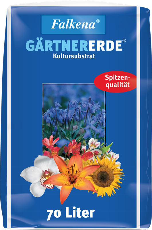 Falkena© Gärtnererde – Profiqualität für Garten & Pflanzen – 45 L/70 L Falkena© Gärtnererde – Profiqualität für Garten & Pflanzen – 45 L/70 L