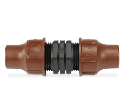Schraubverbinder für Tropfleitungen, Typ BF-12 lock, gerade 16mm