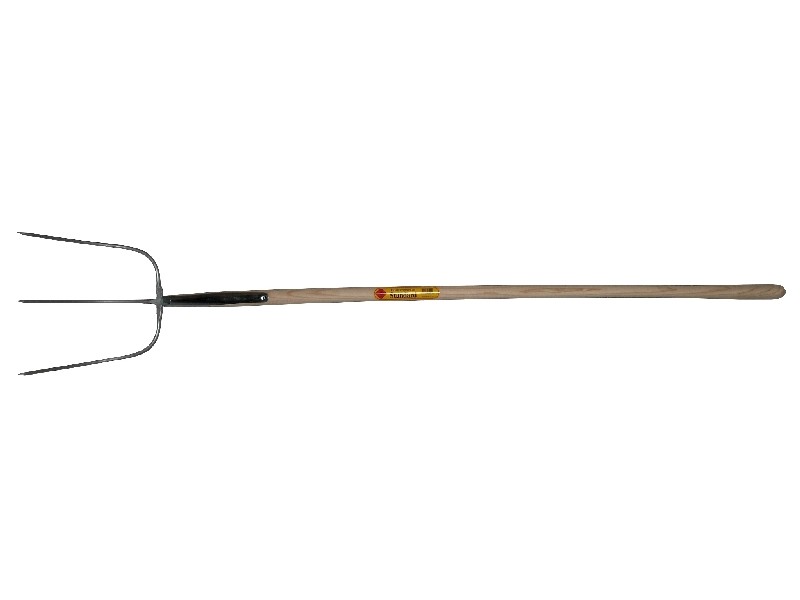 Streugabelstiel Esche 32 MM mit Zwinge