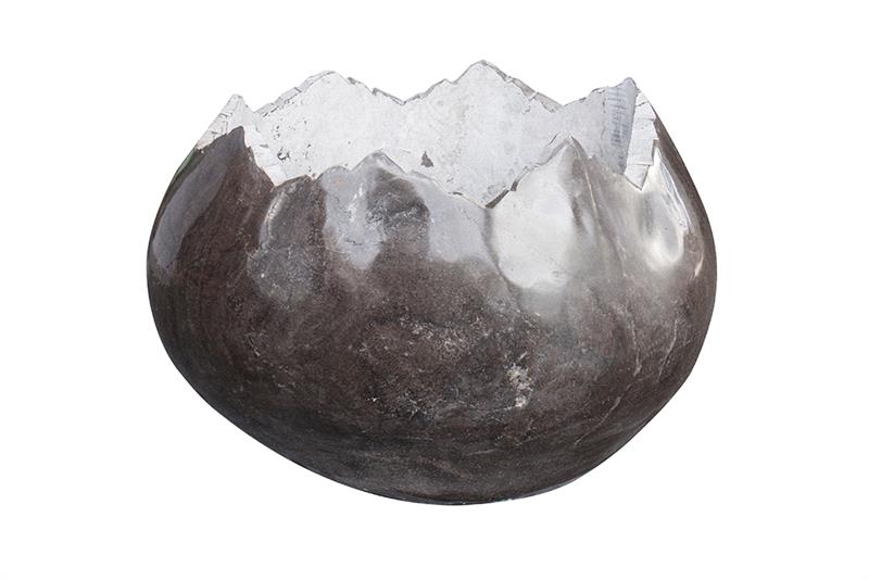 Kalkstein Pflanzschale Egg – schwarz-anthrazit – ca. 65x45x45 cm Kalkstein Pflanzschale Egg – schwarz-anthrazit – ca. 65x45x45 cm