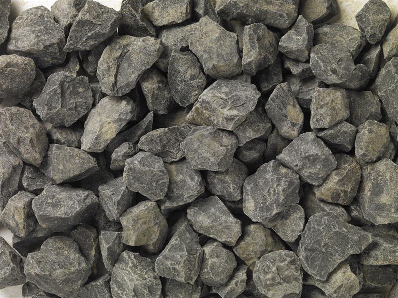 Zierschotter aus Basalt, anthrazit - grau Zierschotter aus Basalt, anthrazit - grau