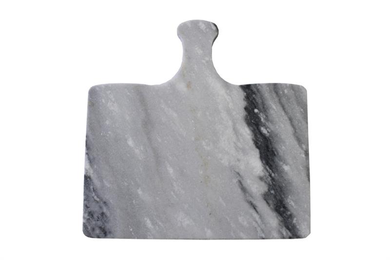 Servierplatte aus Marmor, poliert
