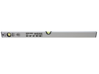 ALU-WASSERWAAGE WEISS NIVEAU NORM 60 CM