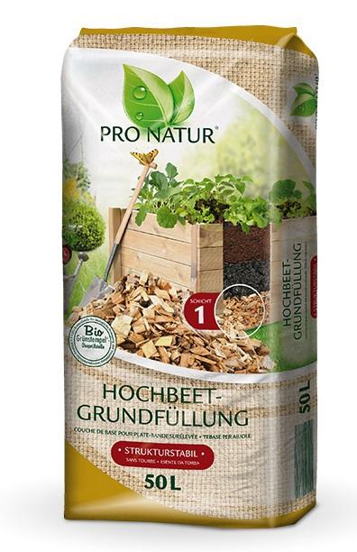 PRO NATUR Hochbeet- Grundfüllung 50l PRO NATUR Hochbeet- Grundfüllung 50l