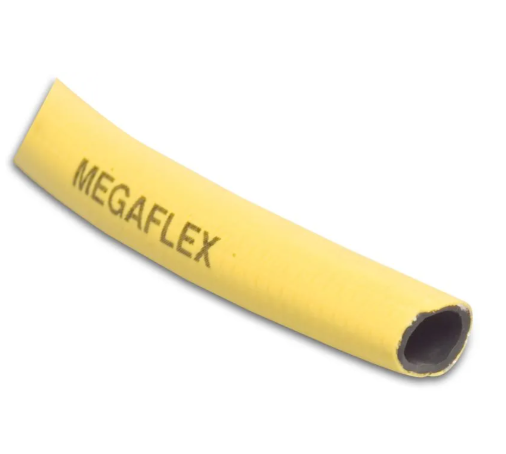 Wasserschlauch PVC 19 mm 6bar Gelb Typ Megaflex, 25m Rolle