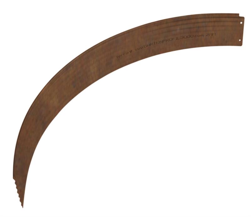 3000-CT Viertelrundprofil, CORTENSTAHL 3000-CT Viertelrundprofil, CORTENSTAHL