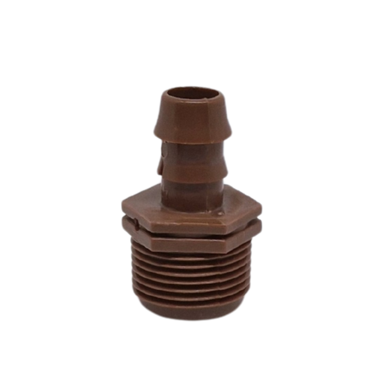 Steckverbinder für Tropfrohre, Anschlussadapter 17 mm x 3/4" AG