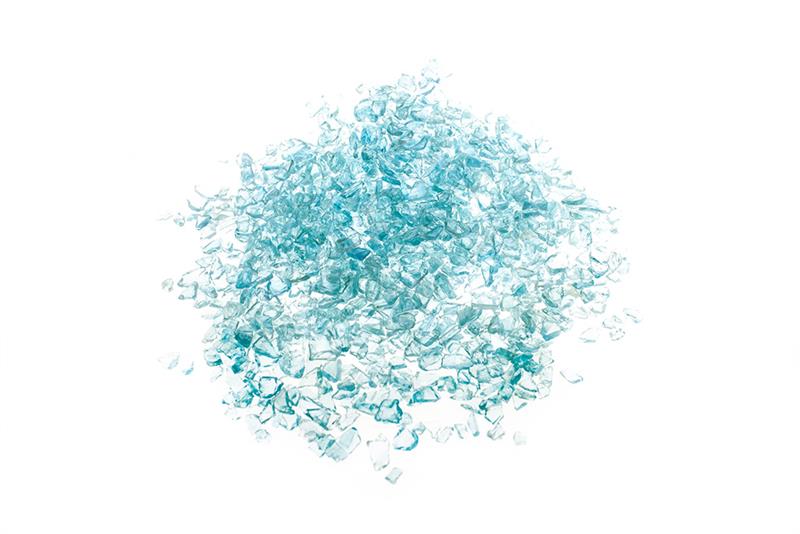 Glassplitt Blue Ice, Körnungen 5-10