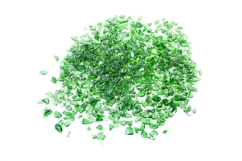 Glassplitt Green, Körnung 5-10