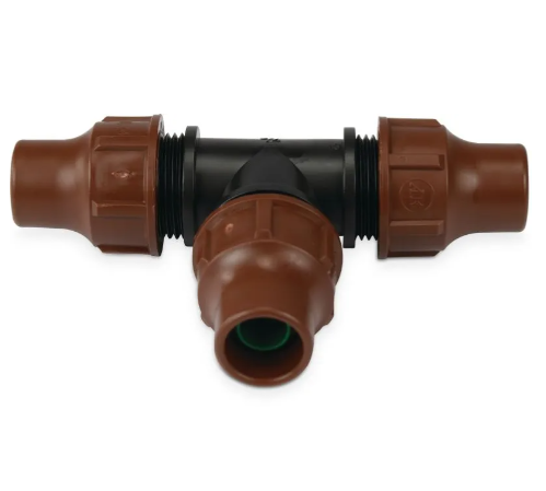 Schraubverbinder für Tropfleitungen, Typ BF-32 lock, T-Stück 16mm