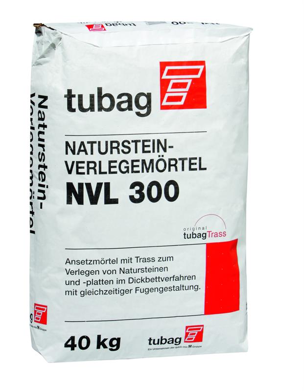 Tubag NVL 300 40 kg, zur Verlegung von Naturstein Platten,