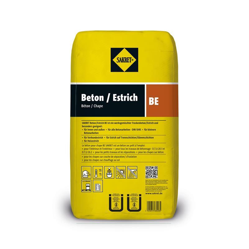 SAK- BE, Beton - Estrich neutral, 30 kg