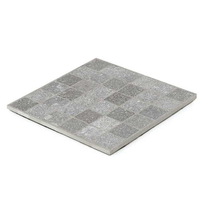 Keramikplatte Cubetti Porfido Grigio 60x60x2 cm Keramikplatte Cubetti Porfido Grigio 60x60x2 cm