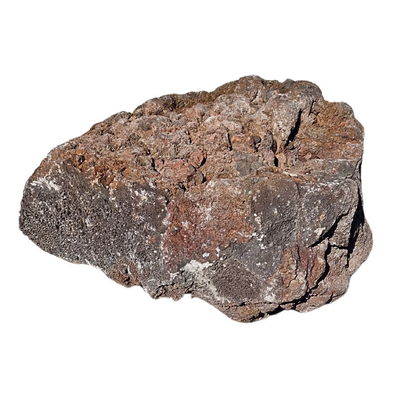 Lava Brocken XXL, rot-baun