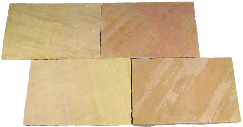 Sandstein Terrassenplatten Nevada Colored - verschieden Formate