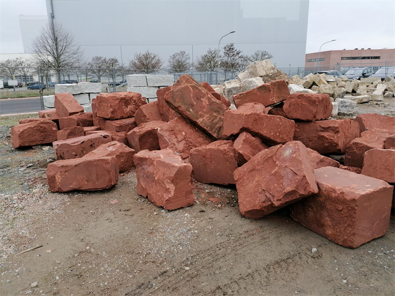Sandstein rot Quadersteine Sandstein rot Quadersteine