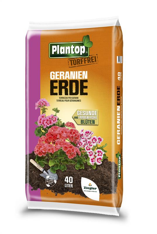 PLANTOP TORFFREI Geranienerde 40l