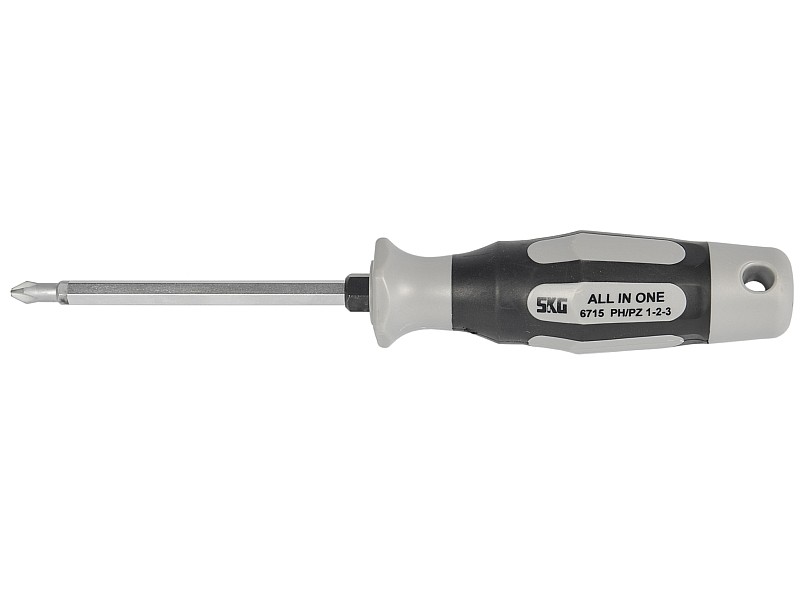 Kreuzschlitz-Schraubendreher Sechskant ALL-IN-ONE
