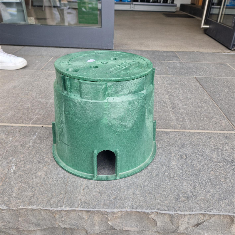 Ventilbox aus HDPE rund, Typ VB-910