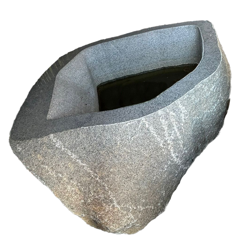 Tröge QN, Granit Finglingstrog schwarz, Antrum 2 ca. 144x106x60