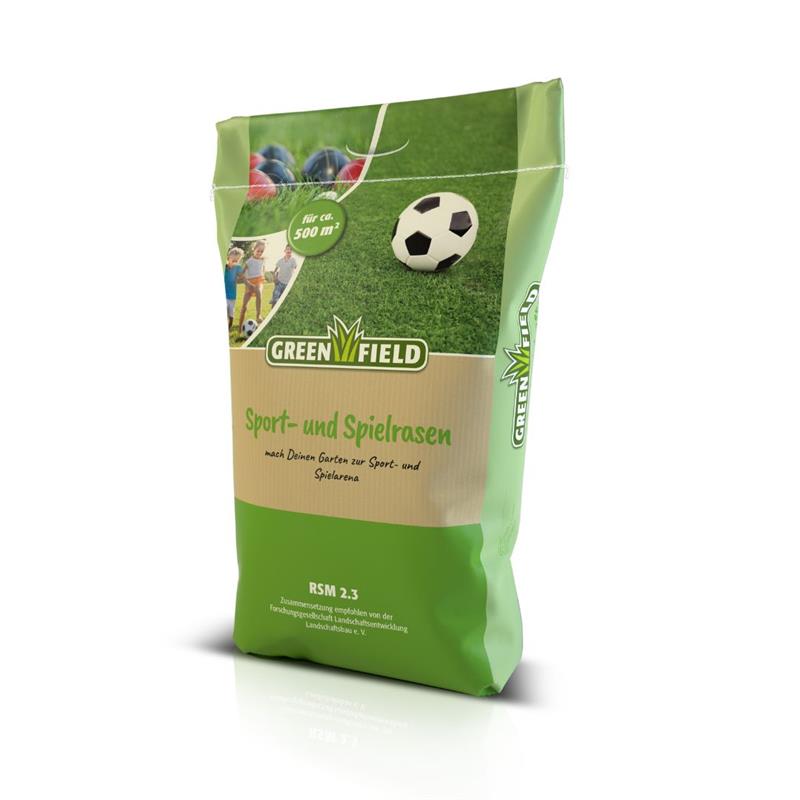GREENFIELD Sport- und Spielrasen 10,0 kg Sack GF 230 RSM 2.3