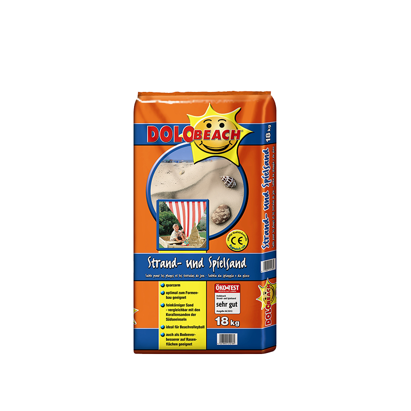 DOLOBEACH - Strand- u. Spielsand 18 kg DOLOBEACH - Strand- u. Spielsand 18 kg